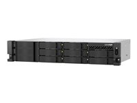 QNAP TS-H1277AXU-RP - Serveur NAS - 12 Baies - rack-montable - SATA 6Gb/s - RAID RAID 0, 1, 5, 6, 10, 50, JBOD, 60 - RAM 16 Go - 2.5 Gigabit Ethernet / 10 Gigabit Ethernet - iSCSI support - 2U TS-H1277AXU-RP-R5-16G