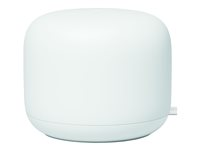 Google Nest Wifi - - système Wi-Fi - (routeur, rallonge) - jusqu'à 210 m² - maillage - 1GbE - Wi-Fi 5 - Bi-bande GA00822-DE