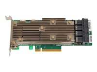 Fujitsu PRAID EP540i - Contrôleur de stockage (RAID) - 16 Canal - SATA 6Gb/s / SAS 12Gb/s / PCIe - profil bas - RAID RAID 0, 1, 5, 6, 10, 50, 60 - PCIe 3.1 x8 - pour PRIMERGY RX2520 M5, RX2530 M4, RX2540 M5, RX4770 M4, TX1320 M4, TX1330 M4, TX2550 M5 S26361-F4042-L504