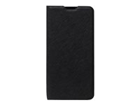 BIGBEN Connected folio - Coque de protection pour téléphone portable - synthétique - noir - pour Samsung Galaxy A40 ETUIFGALA40