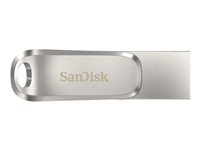 SanDisk Ultra Dual Drive Luxe - Clé USB - 64 Go - USB 3.1 Gen 1 / USB-C SDDDC4-064G-G46