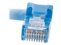 C2G Cat6 Booted Unshielded (UTP) Network Patch Cable - Cordon de raccordement - RJ-45 (M) pour RJ-45 (M) - 100 m - UTP - CAT 6 - moulé, sans crochet, bloqué - bleu 83397