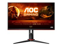 AOC Gaming Q27G2U/BK - écran LED - 27" Q27G2U/BK