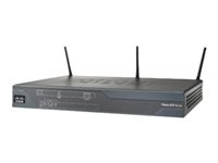 Cisco 866VAE - - routeur sans fil - - DSL/RNIS commutateur 5 ports - 1GbE - ports WAN : 2 - Wi-Fi - 2,4 Ghz C866VAE-W-E-K9