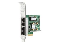 HPE 331T - Adaptateur réseau - PCIe 2.0 x4 profil bas - Gigabit Ethernet x 4 - pour ProLiant DL360 Gen10, DL388p Gen8 647594-B21