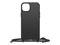 OtterBox React Series - Coque de protection pour téléphone portable - compatibilité avec MagSafe - plastique - noir - pour Apple iPhone 15 Plus 77-93581