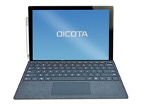 DICOTA - Filtre de confidentialité de PC tablette - à double sens - module d'extension/adhésif - noir - pour Microsoft Surface Pro (Mi-2017) D31453
