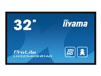 iiyama ProLite LH3254HS-B1AG - Classe de diagonale 32" (31.5" visualisable) écran LCD rétro-éclairé par LED - signalisation numérique - 1080p 1920 x 1080 - noir, finition matte LH3254HS-B1AG
