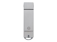 IronKey Enterprise S1000 - Clé USB - chiffré - 128 Go - USB 3.0 - FIPS 140-2 Level 3 - Conformité TAA IKS1000E/128GB
