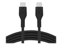 Belkin BOOST CHARGE - Câble USB - USB (M) pour 24 pin USB-C (M) - 2 m - noir CAB008BT2MBK