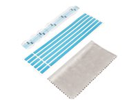 StarTech.com Fixation Écran de Confidentialité pour Ordinateur - Bande Adhésive/Autocollante pour Filtre de Confidentialité - Kit de Montage pour Filtre Anti-Reflets (MON-PRIVACY-SCREEN-K) - Kit de montage du filtre de confidentialité d'écran - clair MON-PRIVACY-SCREEN-K