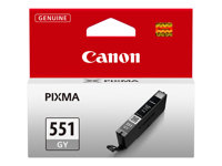 Canon CLI-551GY - 7 ml - gris - original - réservoir d'encre - pour PIXMA iP8750, iX6850, MG5655, MG6350, MG7150, MG7150 MONSTER UNIVERSITY Edition, MG7550 6512B001