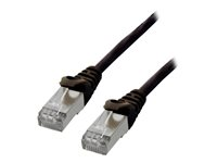 MCL - Câble réseau - RJ-45 (M) pour RJ-45 (M) - 3 m - blindé - CAT 6 - noir FCC6BM-3M/N