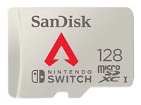 SanDisk - Carte mémoire flash - 128 Go - microSDXC UHS-I - pour Nintendo Switch, Nintendo Switch Lite SDSQXAO-128G-GN6ZY