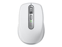 Logitech MX Anywhere 3S - Souris - optique - 6 boutons - sans fil - Bluetooth - gris pâle 910-006930