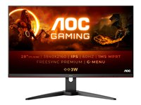 AOC Gaming U28G2AE/BK - écran LED - 4K - 28" U28G2AE/BK