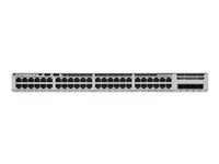 Cisco Catalyst 9200L - Network Essentials - commutateur - C3 - Géré - 48 x 10/100/1000 (PoE+) + 4 x 10 Gigabit SFP+ - Montable sur rack - PoE+ C9200L-48P-4X-E