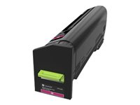 Lexmark - Ultra High Yield - magenta - original - cartouche de toner LCCP, LRP, Entreprise Lexmark - pour Lexmark CX860de, CX860dte, CX860dtfe 82K2UME