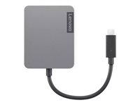 Lenovo Travel Hub Gen2 - Station d'accueil - USB-C - VGA, HDMI - 1GbE - Campus 4X91A30366