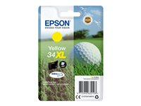 Epson 34 - 4.2 ml - jaune - original - cartouche d'encre - pour WorkForce Pro WF-3720, WF-3720DWF, WF-3725DWF C13T34644010