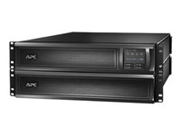 APC Smart-UPS X 2200 rack/tour LCD - Onduleur (montable sur rack / externe) - CA 230 V - 1980 Watt - 2200 VA - Ethernet 10/100, RS-232, USB - connecteurs de sortie : 9 - 2U - noir - avec APC UPS Network Management Card - pour P/N: AR3003, AR3003SP, AR3006, AR3006SP, AR3103, AR3103SP, AR3106, AR3106SP, AR9300SP SMX2200R2HVNC