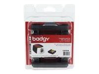 Badgy - YMCKO - cassette à ruban d'impression - pour Badgy 100, 200; Evolis Primacy 2 Simplex Expert CBGR0100C