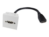 Plastron 45x45 HDMI - Plaque - 20 cm - HDMI 2061366