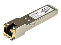 StarTech.com Module de transceiver SFP Gigabit RJ45 en cuivre - Compatible Cisco GLC-T - 1000Base-T - Mini-GBIC - Module transmetteur SFP (mini-GBIC) (équivalent à : Cisco GLC-T) - 1GbE - 1000Base-T - RJ-45 - jusqu'à 100 m GLCTST
