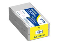 Epson SJIC22P(Y) - Jaune - original - cartouche d'encre - pour TM C3500 C33S020604