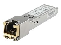 StarTech.com Module de transceiver SFP compatible Cisco GLC-TE - 1000Base-TX (GLCTEST) - Module transmetteur SFP (mini-GBIC) (équivalent à : Cisco GLC-TE) - 1GbE - 1000Base-T - RJ-45 - jusqu'à 100 m GLCTEST