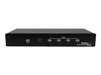 StarTech.com Commutateur audio / video VGA 4 ports avec controle RS232 - Répartiteur vidéo/audio - de bureau - pour P/N: SVA5M3NEUA VS410RVGAA