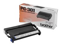 Brother PC301 - Noir - ruban d'impression - pour Brother MFC-970, MFC-970MC; IntelliFAX 750, 770, 775, 775SI, 870MC, 875MC, 885MC PC301