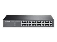 TP-Link TL-SG1024D - Commutateur - 24 x 10/100/1000 - de bureau, Montable sur rack TL-SG1024D