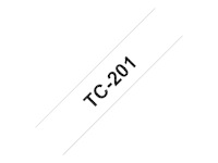 Brother - Noir - blanc - Rouleau (1,2 cm) 1 rouleau(x) étiquettes - pour P-Touch PT-15, PT-20, PT-6 TC201