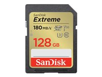 SanDisk - Carte mémoire flash (adaptateur microSDXC vers SD inclus(e)) - 128 Go - Video Class V30 / UHS-I U3 / Class10 - microSDXC UHS-I SDSDXVA-128G-GNCIN