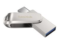 SanDisk Ultra Dual Drive Luxe - Clé USB - 512 Go - USB 3.1 Gen 1 / USB-C SDDDC4-512G-G46