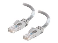 C2G Cat6 Booted Unshielded (UTP) Crossover Patch Cable - Câble inverseur - RJ-45 (M) pour RJ-45 (M) - 1.5 m - UTP - CAT 6 - moulé, sans crochet, bloqué - gris 83507