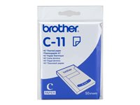 Brother - A7 (74 x 105 mm) 50 feuille(s) papier thermique - pour m-PRINT MW-100, MW-120, MW-140BT, MW-145BT C11