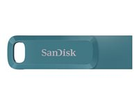 SanDisk Ultra Dual Drive Go - Clé USB - 256 Go - USB 3.2 Gen 1 / USB-C - baie navagio SDDDC3-256G-G46NBB