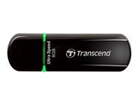 Transcend JetFlash 600 - Clé USB - 8 Go - USB 2.0 - bleu TS8GJF600