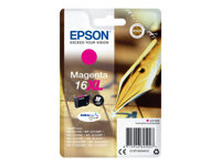 Epson 16XL - 6.5 ml - XL - magenta - original - blister - cartouche d'encre - pour WorkForce WF-2010, 2510, 2520, 2530, 2540, 2630, 2650, 2660, 2750, 2760 C13T16334012