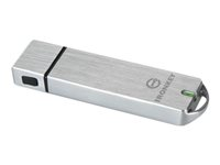 IronKey Basic S1000 - Clé USB - chiffré - 128 Go - USB 3.0 - FIPS 140-2 Level 3 - Conformité TAA IKS1000B/128GB