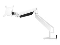 Compulocks Bras telescopique articulé pour les moniteur / ecrans VESA Blanc - Kit de montage (fixation par pince pour bureau, bras pour moniteur, support de montage VESA) - articulating - pour Écran LCD - blanc 660REACHW