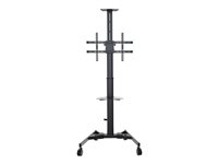 Vision VFM-F20 - Chariot - pour Écran LCD - acier robuste - noir - Taille d'écran : 37"-70" VFM-F20