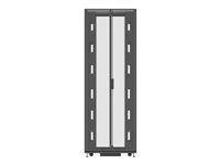 Vertiv VR - Rack armoire - noir, RAL 7021 - 48U - 19" VR3357