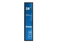 iiyama ProLite S2820HSB-B1 - Classe de diagonale 28" écran LCD rétro-éclairé par LED - signalisation numérique - 1080i 1920 x 360 - noir mat S2820HSB-B1