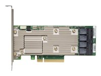 Lenovo ThinkSystem 930-16i - Contrôleur de stockage (RAID) - 16 Canal - SATA / SAS 12Gb/s - profil bas - RAID RAID 0, 1, 5, 6, 10, 50, JBOD, 60 - PCIe 3.0 x8 - pour ThinkSystem SR530 7X07; SR550; SR570; SR590; SR630; SR650; SR850; SR860; SR950; ST550 4Y37A09721