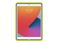 OtterBox Kids EasyGrab - Boîtier de protection pour tablette - robuste - vert martien - pour Apple 10.2-inch iPad (7ème génération, 8ème génération, 9ème génération) 77-83270