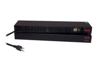 PDU en rack commuté APC - Unité de distribution d'alimentation (rack-montable) - CA 120 V - Ethernet 10/100 - entrée : NEMA 5-15 - connecteurs de sortie : 8 (NEMA 5-15) - 1U - 19" - noir - pour P/N: AR3100, SU3000RMNET-1EW, SUM3000RMXL2U, SUM3000RMXL2U-TU, SURTA3000XL, SURTA3000XL-TU AP7900