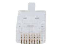 C2G RJ45 Cat5E Modular Plug for Flat Stranded Cable - Connecteur de réseau - RJ-45 (M) - CAT 5e (pack de 25) 88121